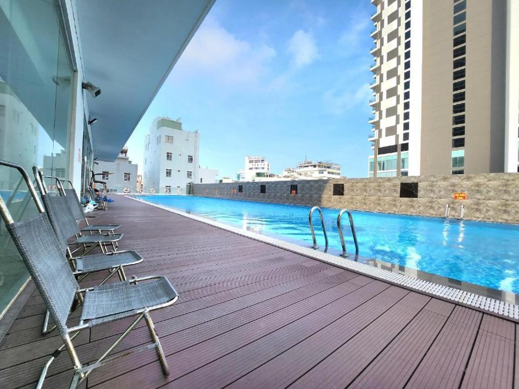 Quy Nhon Chillin' Apartment - Flc Sea Can Ho Huong Bien Trung Tam Tp ภายนอก รูปภาพ